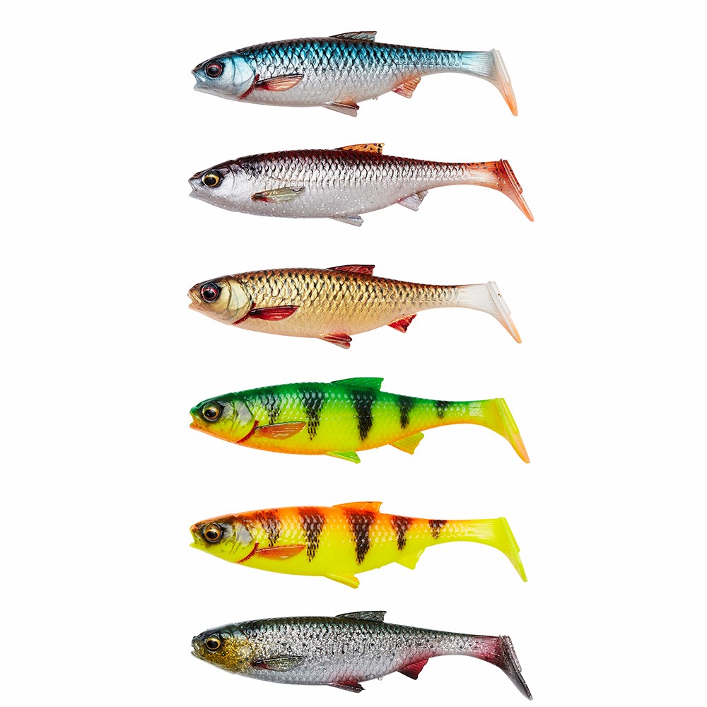 Savage Gear Gumová Nástraha 3D River Roach Green Silver (2)